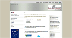 Desktop Screenshot of dal-zeitarbeit.com